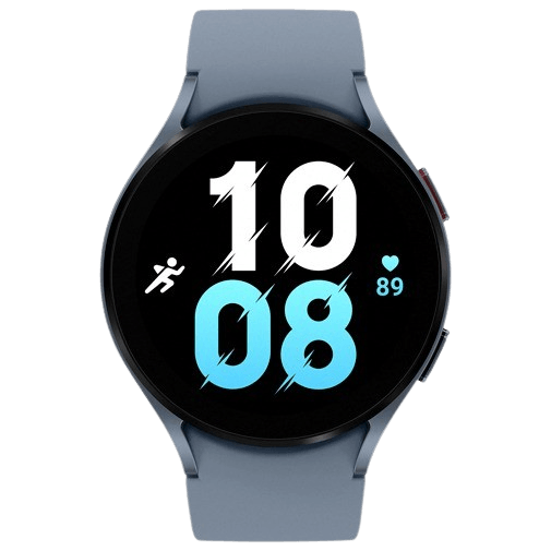 Samsung Galaxy Watch 5 44mm Blauw (Blauwe Siliconenband)